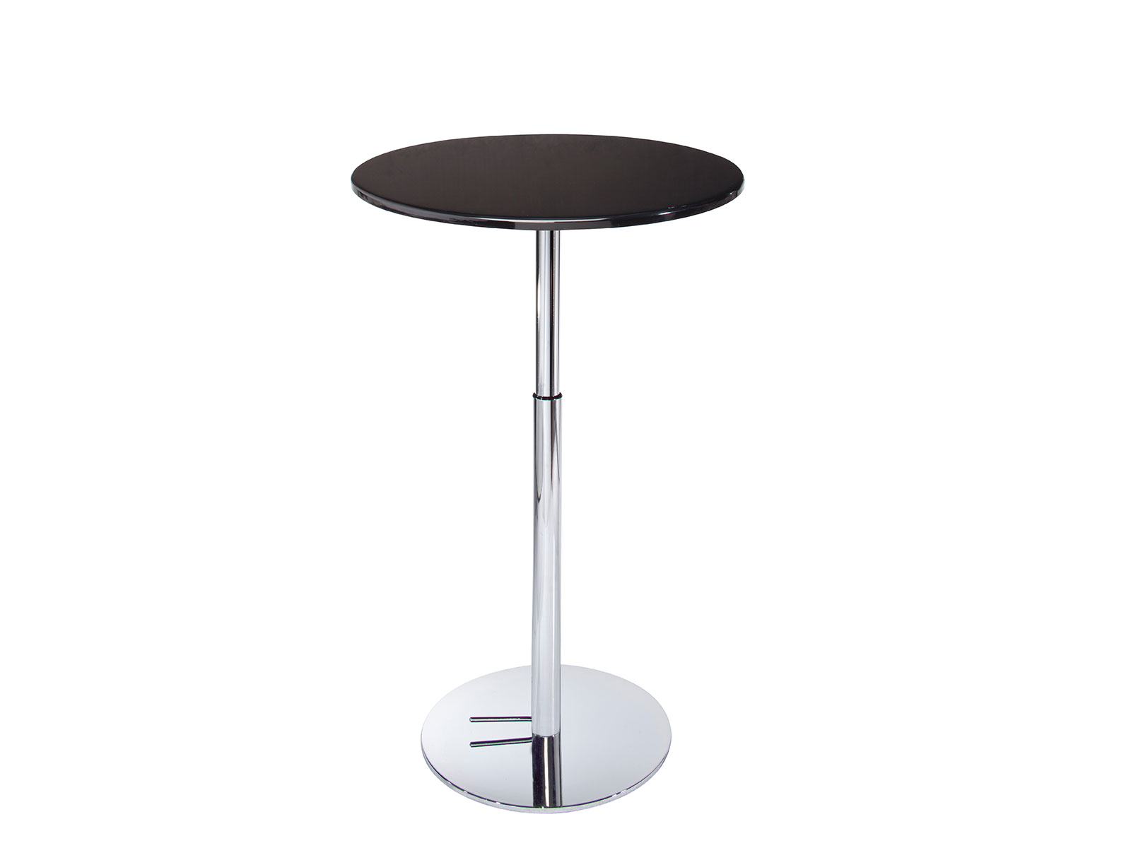 CEBT-004 | 30" Round Bar Table with Hydraulic Base -- Trade Show Furniture Rental